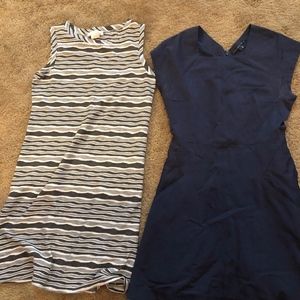 Two Sleeveless Designer Dresses